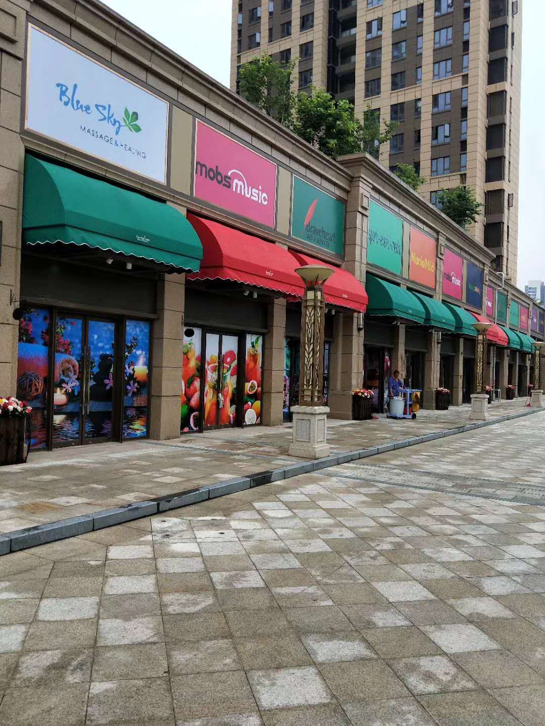 户外法式固定蓬