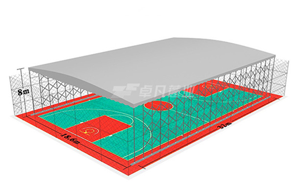 篮球场雨棚