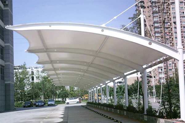 膜结构停车篷