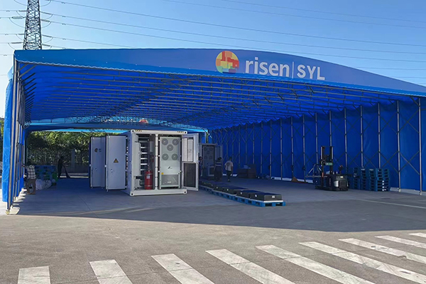 仓储物流推拉棚