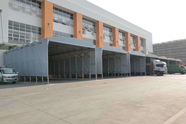 仓储物流推拉棚