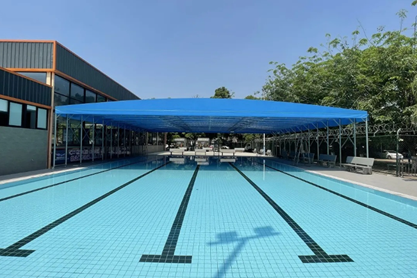 仓储物流推拉棚