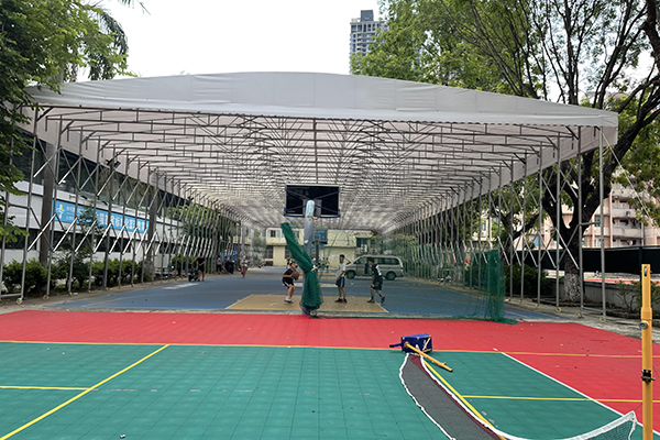 仓储物流推拉棚