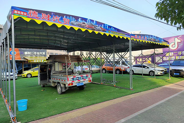 仓储物流推拉棚